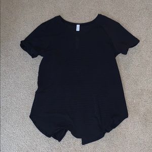 Open Up Tie Back Tee